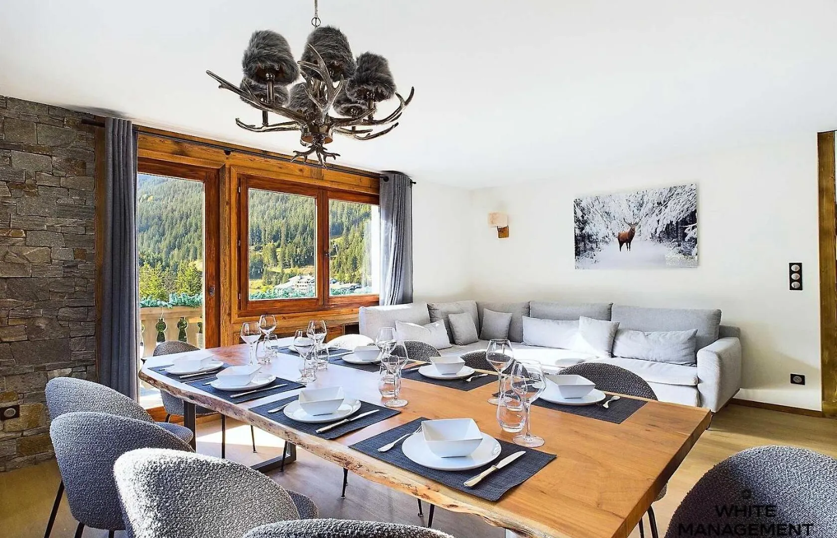 Chalets Le Cepe - Beau Demi-Chalet A L'Entree De Courchevel Moriond Mae-8374