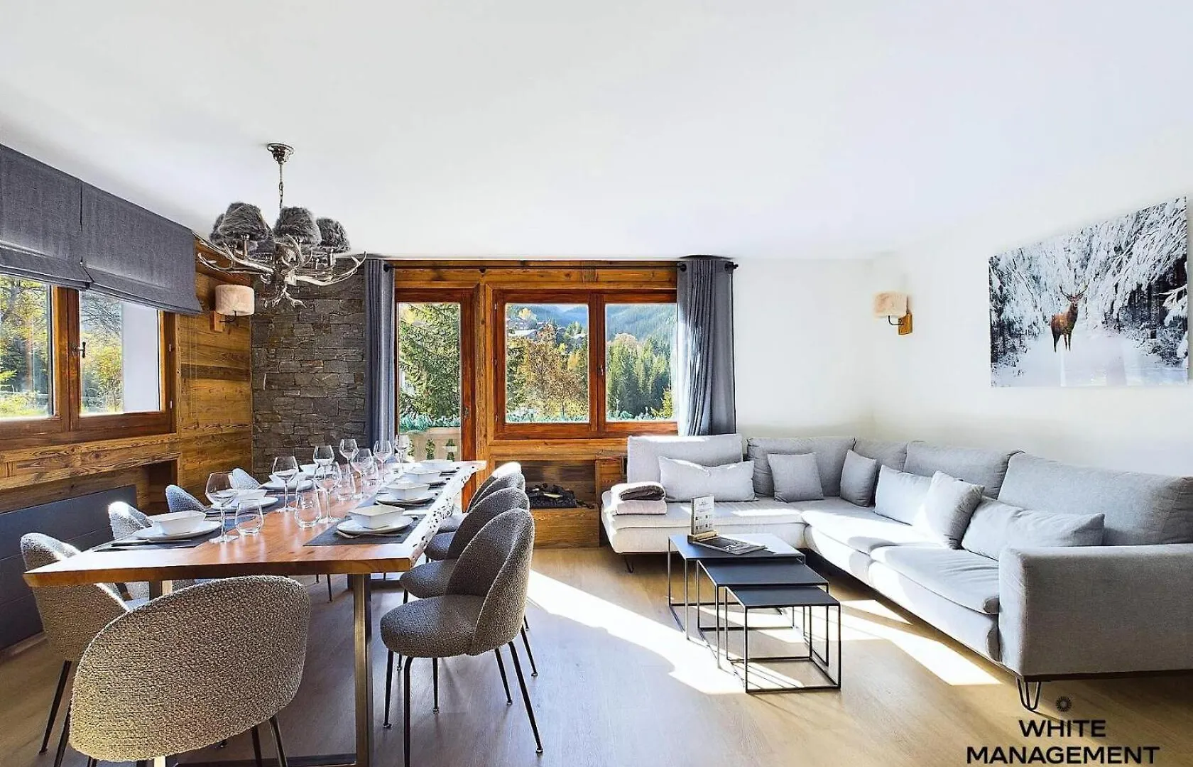 Chalets Le Cepe - Beau Demi-Chalet A L'Entree De Courchevel Moriond Mae-8374